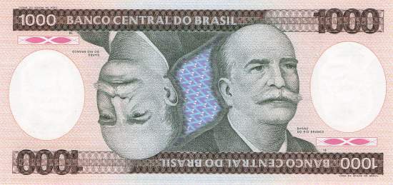 1000 Cruzeiros